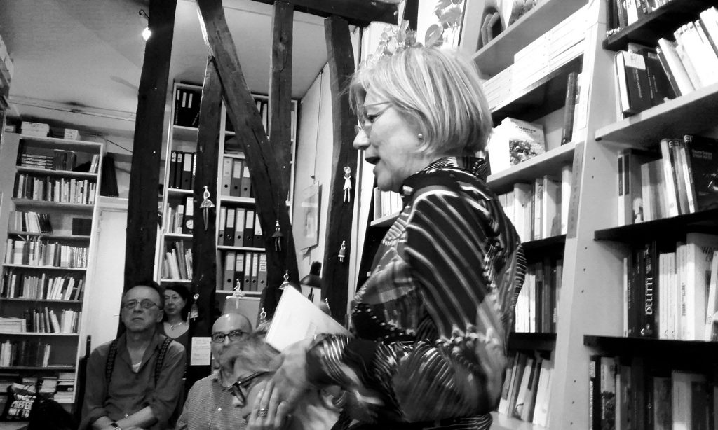 La poète Italo-allemande Eva Taylor le 1er juillet à la librairie " La tour de babel"